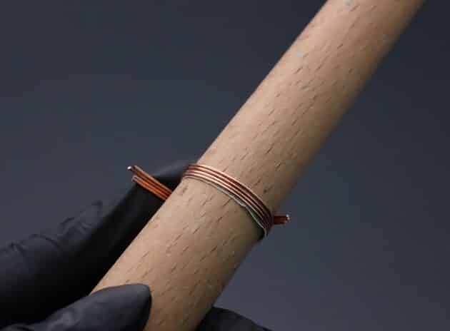 Wire-Wrapping Eugene Oval Diamond Woven Ring Band Tutorial 4