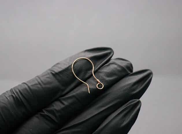 Wire-Wrapping Large Copper Wire Flower Drop Earrings Tutorial 30