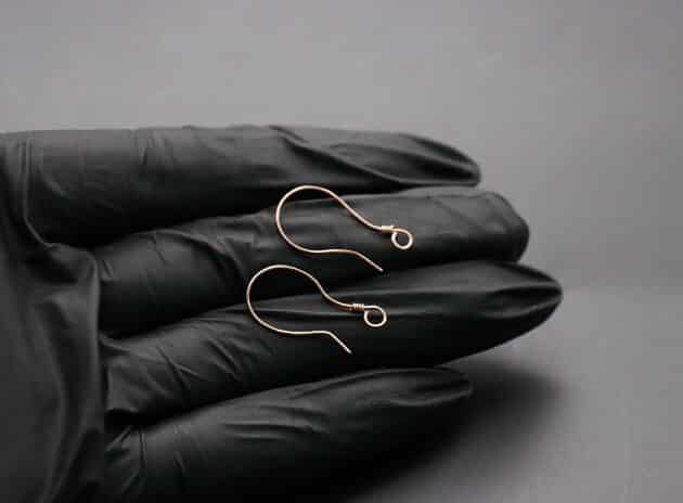 Wire-Wrapping Large Copper Wire Flower Drop Earrings Tutorial 31