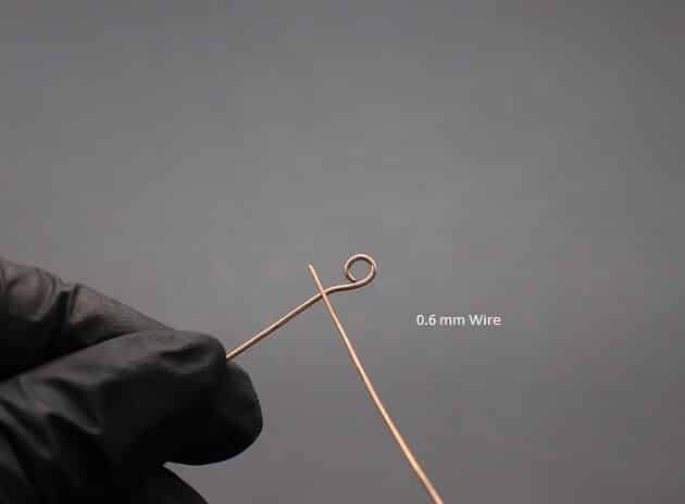 Wire-Wrapping Simple Copper Swirl Dangle Bead Earrings Tutorial 7
