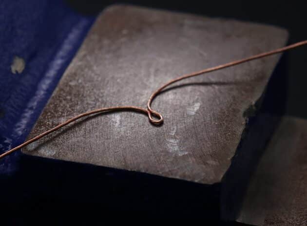 Wire-Wrapping Dreamy Oval Labradorite Copper Pendant Tutorial 87