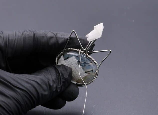 Wire-Wrapping Cute Tabby Cat Head Gemstone Silver Pendant Tutorial 43