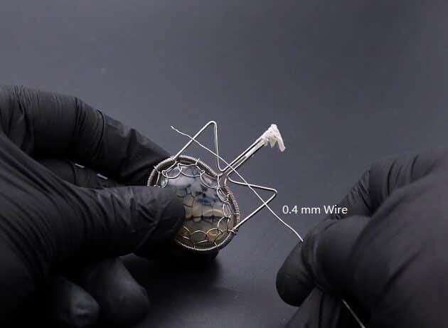 Wire-Wrapping Cute Tabby Cat Head Gemstone Silver Pendant Tutorial 66