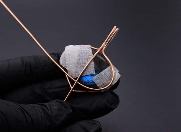 Wire-Wrapping Whimsical Woven Two Tree Handmade Pendant Tutorial 21