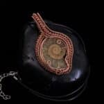 Wire-Wrapping Ammonite Shell Coiled Coil Copper Pendant Tutorial 0