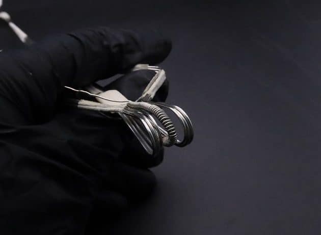 Wire-Wrapping Silver Woven Green Aventurine Pendant Tutorial 22