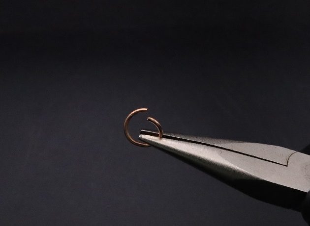 Wire-Wrapping Copper Vine Purple Crystal Point Pendant Tutorial 39