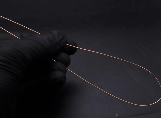 Wire-Wrapping Copper Vine Purple Crystal Point Pendant Tutorial 4