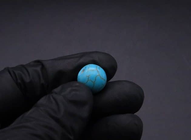 Wire-Wrapping Elegant Blue Turquoise Bead Charm Pendant Tutorial 2