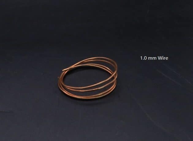 Wire-Wrapping Hammered Copper Ocean Wave Ring Tutorial 1
