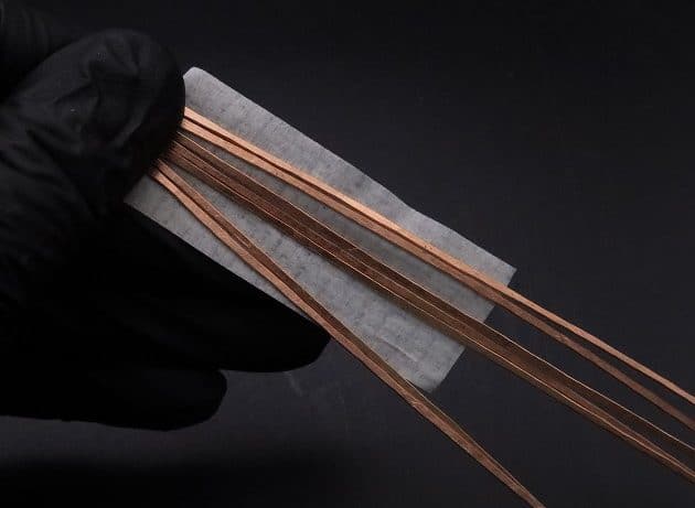 Wire-Wrapping Hammered Copper Ocean Wave Ring Tutorial 7