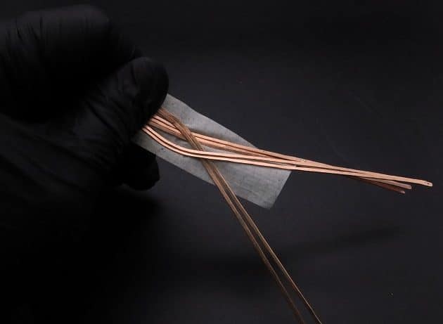 Wire-Wrapping Hammered Copper Ocean Wave Ring Tutorial 9