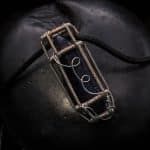 Wire-Wrapping Lapis Lazuli Crystal Point Sliding Cage Pendant Tutorial 0