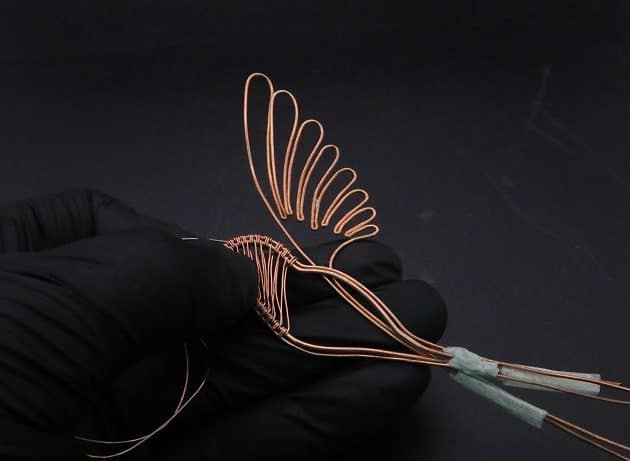 Wire-Wrapping Woven Hummingbird With Ornate Beads Pendant Tutorial 28
