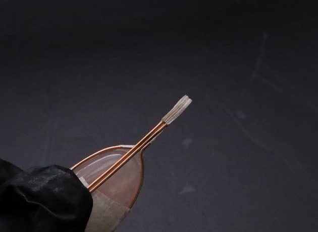 Wire-Wrapping Copper Oval Rose Quartz Jelly Fruit Pendant Tutorial 12