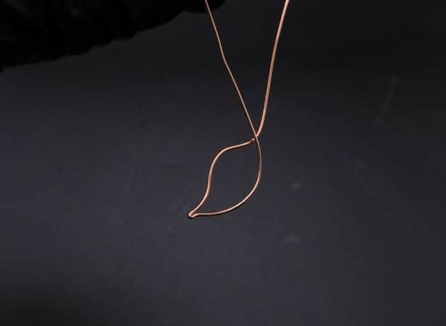 Wire-Wrapping Copper Oval Rose Quartz Jelly Fruit Pendant Tutorial 39