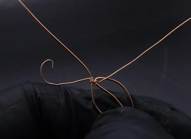 Wire-Wrapping Copper Oval Rose Quartz Jelly Fruit Pendant Tutorial 43