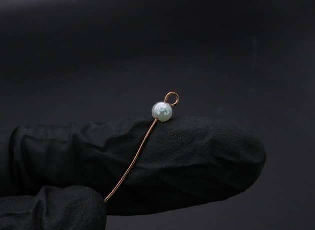 Wire-Wrapping Copper Oval Rose Quartz Jelly Fruit Pendant Tutorial 93