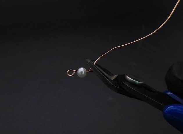 Wire-Wrapping Copper Oval Rose Quartz Jelly Fruit Pendant Tutorial 96