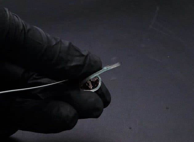 Wire-Wrapping Lovely Pink Peach Zircon Pearl Silver Wire Ring Tutorial 20