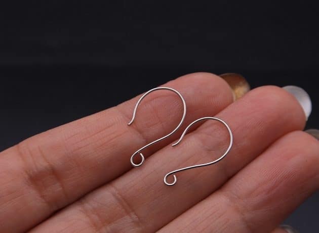 Wire-Wrapping Silver Dangle Pearl Flower Earrings Tutorial 67