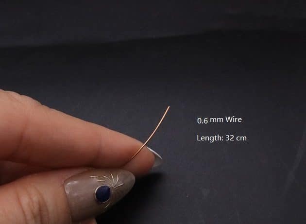 Wire-Wrapping Earthy Red Crystal Wire Loop Cuff Bracelet Tutorial 33