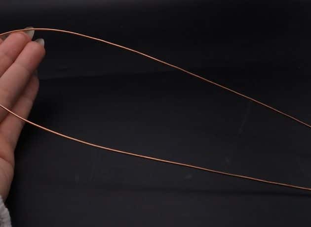 Wire-Wrapping Earthy Red Crystal Wire Loop Cuff Bracelet Tutorial 55