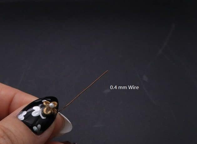 Wire-Wrapping Earthy Red Crystal Wire Loop Cuff Bracelet Tutorial 7