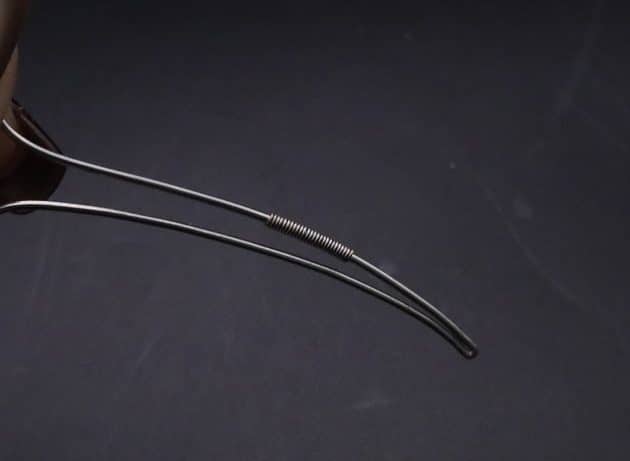 Wire-Wrapping Preciosa Crystal Drop Silver Dragonfly Pendant Tutorial 11