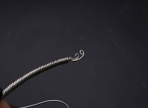 Wire-Wrapping Preciosa Crystal Drop Silver Dragonfly Pendant Tutorial 24