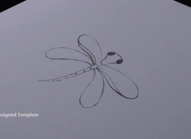 Wire-Wrapping Preciosa Crystal Drop Silver Dragonfly Pendant Tutorial 3