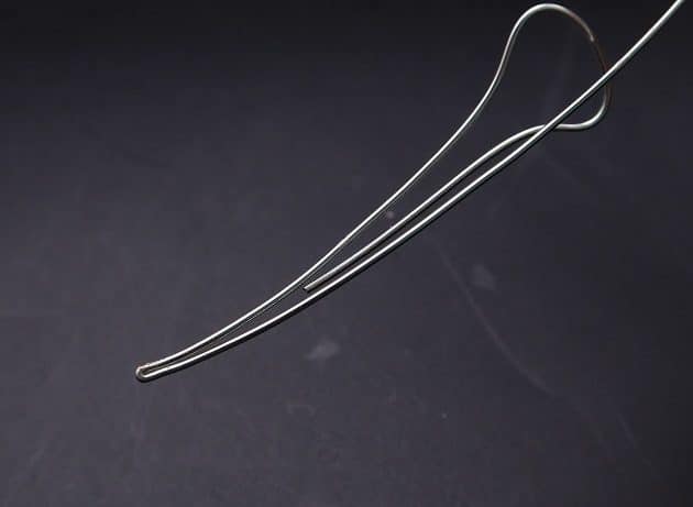 Wire-Wrapping Preciosa Crystal Drop Silver Dragonfly Pendant Tutorial 7