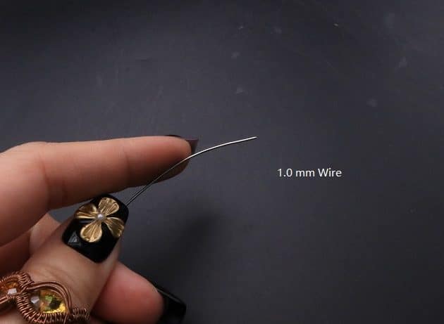 Wire-Wrapping Preciosa Crystal Drop Silver Dragonfly Pendant Tutorial 76