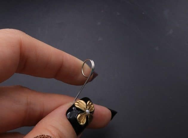 Wire-Wrapping Preciosa Crystal Drop Silver Dragonfly Pendant Tutorial 78