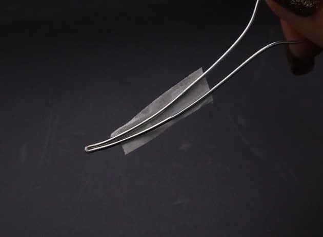 Wire-Wrapping Preciosa Crystal Drop Silver Dragonfly Pendant Tutorial 9