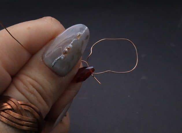 Wire-Wrapping Dreamy Birthstone Charm Crescent Pendant Tutorial 69