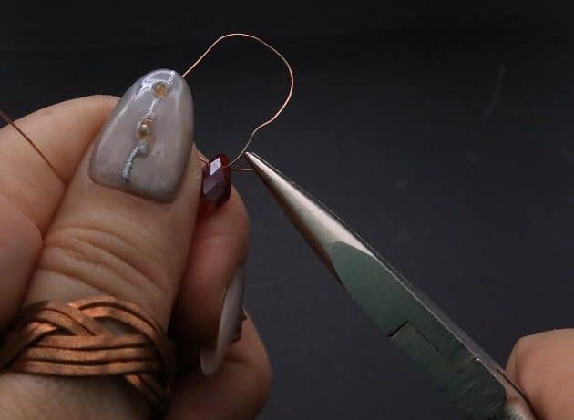 Wire-Wrapping Dreamy Birthstone Charm Crescent Pendant Tutorial 70