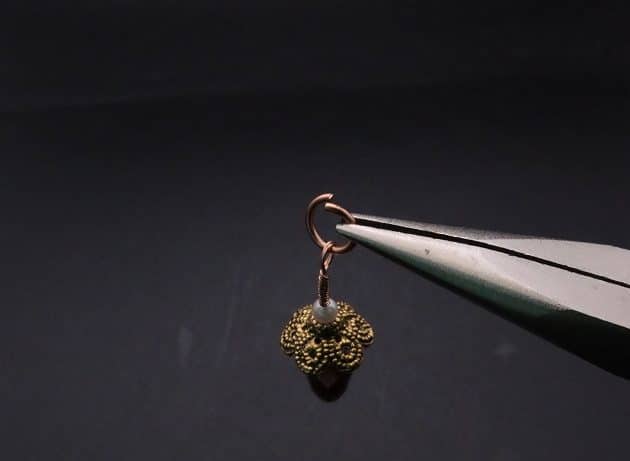 Wire-Wrapping Dreamy Birthstone Charm Crescent Pendant Tutorial 86