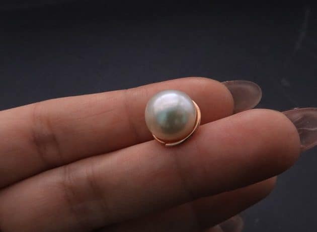 Wire-Wrapping Elven Statement Pearl Vine Cuff Bracelet Tutorial 16