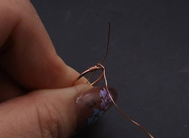 Wire-Wrapping Elven Statement Pearl Vine Cuff Bracelet Tutorial 22