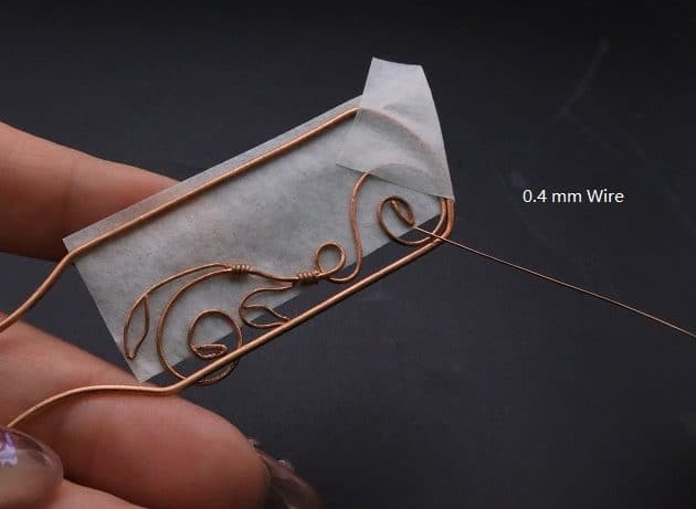 Wire-Wrapping Elven Statement Pearl Vine Cuff Bracelet Tutorial 43