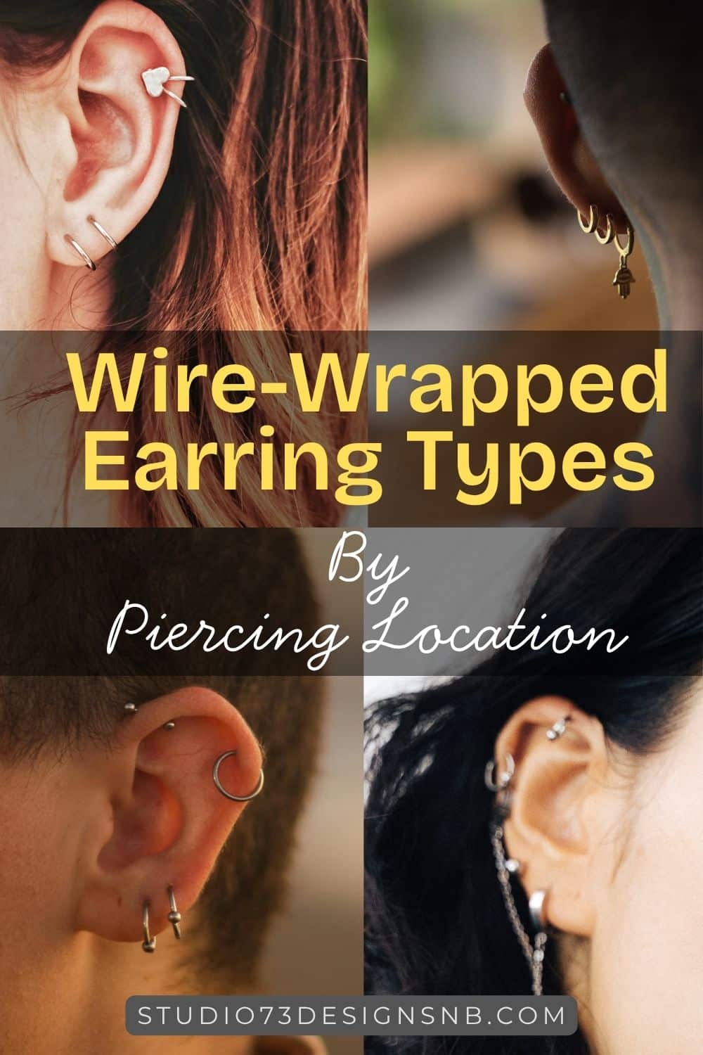 Earring Types by Piercing Location