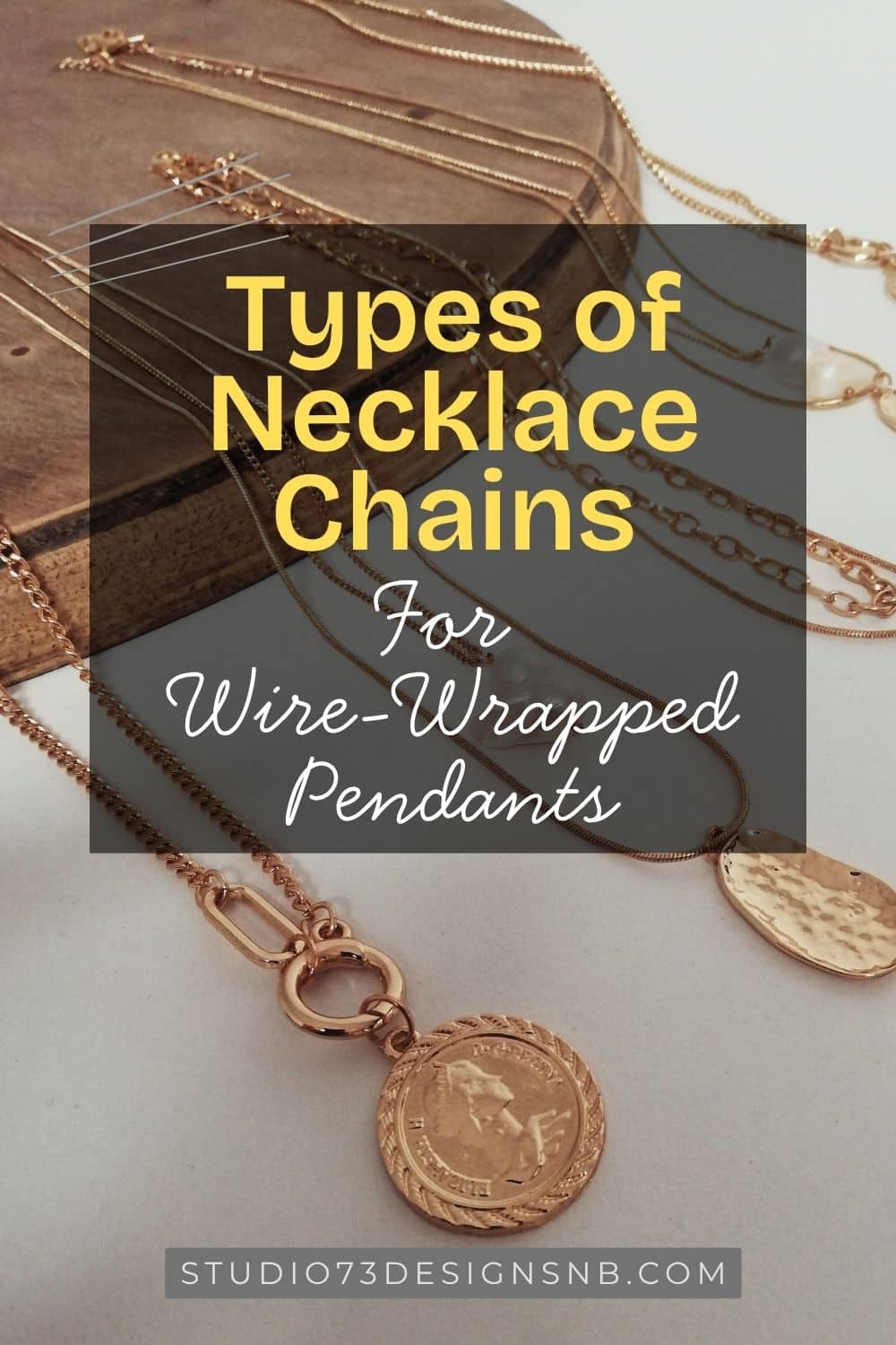 Types of Necklace Chains for Wire-Wrapped Pendants
