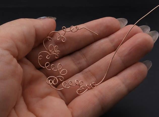 Wire-Wrapping Whimsy Star and Moon Statement Drop Earrings Tutorial 11