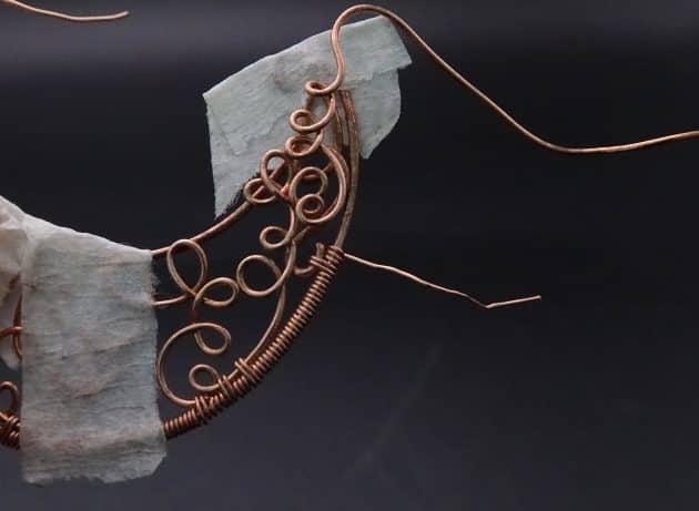 Wire-Wrapping Whimsy Star and Moon Statement Drop Earrings Tutorial 20