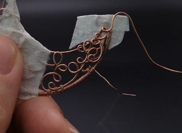 Wire-Wrapping Whimsy Star and Moon Statement Drop Earrings Tutorial 21