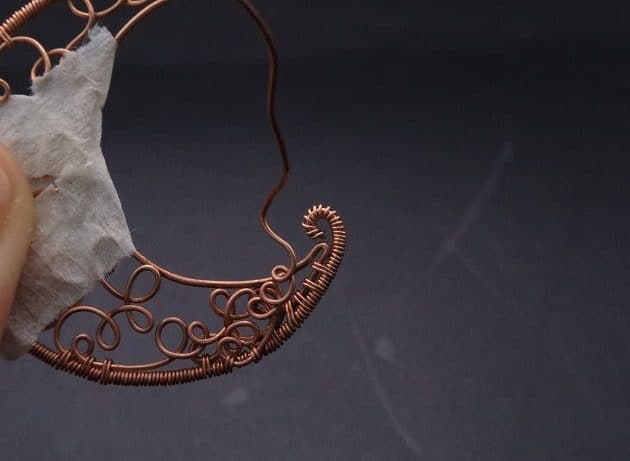 Wire-Wrapping Whimsy Star and Moon Statement Drop Earrings Tutorial 25