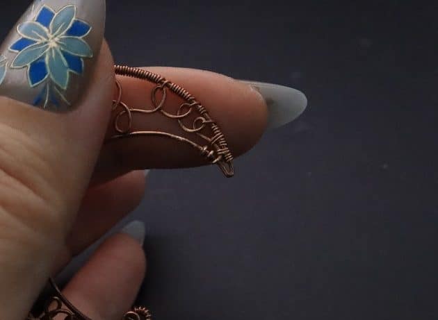 Wire-Wrapping Whimsy Star and Moon Statement Drop Earrings Tutorial 31