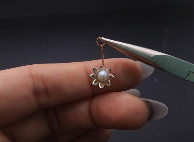 Wire-Wrapping Whimsy Star and Moon Statement Drop Earrings Tutorial 56