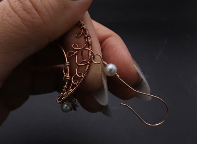 Wire-Wrapping Whimsy Star and Moon Statement Drop Earrings Tutorial 78
